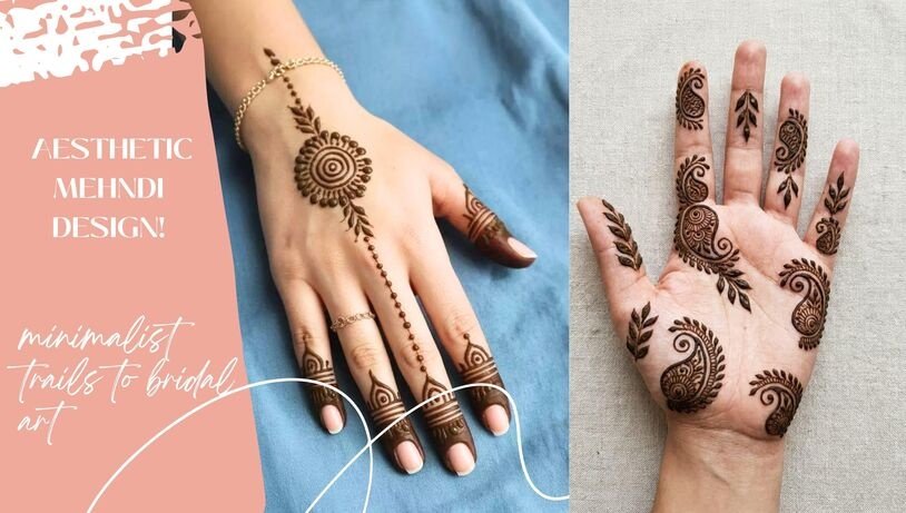 Aesthetic Mehndi Design